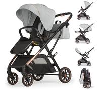 Lejoux + Poussette bébé (gris clair)