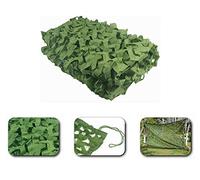 LEJUNJIE Filet de Camouflage Militaire Woodland Camouflage Net Camping Chasse Crème Solaire Net Partie Cachée Décoration Stores 2x3M(6.6x10FT)