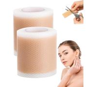 Lejuv Lot de 2 patchs en silicone réutilisables pour cicatrices et cicatrices de nuit
