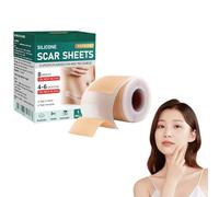 Lejuv Overnight Beauty Patches, New Lejuv Silicone Patches Face For Smoother, Eau Hydratée, Bandes Anti-Cicatrices En Silicone Améliorées Avec Patchs Anti-Rides Réutilisables Pour Le Front (3m 1)