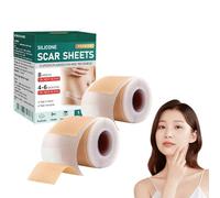 Lejuv Overnight Beauty Patches, New Lejuv Silicone Patches Face For Smoother, Eau Hydratée, Bandes Anti-Cicatrices En Silicone Améliorées Avec Patchs Anti-Rides Réutilisables Pour Le Front (1.5m 2)