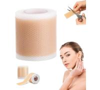 Lejuv Patch en silicone, bande faciale en silicone, patchs de beauté de nuit pour rides et scars, bandes de scarium, feuilles hydratantes, coffre-fort, réutilisable, coupe personnalisée (1 pièce)