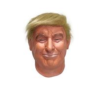 LEKA NEIL Realistic Celebrity for Donald Trumps Masks Latex Mask Costume for Adults American Campaigner Mask Great Halloween Costume Accessory Adult size Orange
