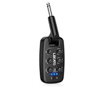 LEKATO Amplificateur de casque de guitare, mini ampli rechargeable avec simulation d'ampli multi-effets OTG BT sortie casque, amplificateur de casque de guitare électrique portable