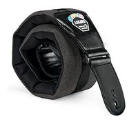 LEKATO LGS-8 Sangle Guitare Basse de 8,9 cm Large pour Guitare Basse électrique, Sangle de Guitare Acoustique Rembourrée en Mousse Epaisse pour Soulager les Douleurs aux Epaules, Noir, 45" to 55"