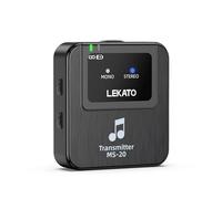LEKATO Système de moniteur intra-auriculaire sans fil, système IEM stéréo professionnel 2,4 G avec émetteur ceinture pour studio, répétition de groupe, petit concert (1TX