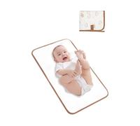 Lekebaby Matelas à langer pliable pour bébé, tapis à langer de voyage portable, éléphant