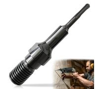 LEKEFETO Adaptateur SDS-Plus 1 1/4" : adaptateur UNC filetage SDS-Plus, couronne de forage diamantée UNC, adaptateur de marteau perforateur pour carotteuse diamantée, carotteuse pour couronne de