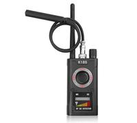 LEKEFETO Détecteur de caméra cachée : détecteur de signal RF portable avec balayage infrarouge, détecteur de systèmes d'écoute, détecteurs GPS pour traceur GPS, détecteur anti-espion pour la