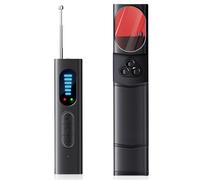 LEKEFETO Détecteur de punaises de lit 5 en 1 - Détecteur de caméra cachée - Portable - Signal Bug Detector avec 5 niveaux de sensibilité - Détecteur de caméra cachée - Pour hôtel, maison, bureau