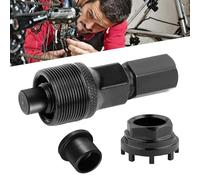 LEKEFETO Outil de verrouillage de vélo, extracteur de manivelle de vélo, 42 mm, outil de pédalier de vélo avec 1 jeu d'extracteur de manivelle de vélo et coque de roulement intérieur à 8 niveaux