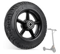 LEKEFETO Pneu Plein en Caoutchouc pour Scooter Électrique - Roue Avant 8" 200x50mm - Antidérapant, Solide - Moyeu de Roue de Rechange - Diamètre Intérieur de Roulement