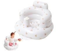 LEKEFETO Siège gonflable pour bébé à partir de 3 mois, avec pompe à air intégrée, chaise gonflable portable, siège au sol, pour les tout-petits, pour apprendre à s'asseoir