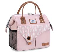 Lekesky Sac Isotherme Repas Femme 11 L Lunch Bag Glaciere Souple Isotherme,Sac Repas Portable Multi-usages polyfonctionnel et étanche, Lunch Box pour Étudian/Bureau/Pique-nique