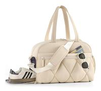 Lekespring Sac de voyage pour femme, Sac de sport léger avec compartiment à chaussures - Weekender - Bagage à main - Sac de gym - Sac pour clinique - Sac pour la naissance - Sac pour l'hôpital, Sac de