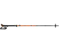 LEKI Bâtons de Ski Mixte Adulte, Orange/Bleu Denim, 120-140CM