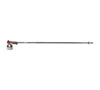 Leki - Airfoil 3D - Bâtons de ski - 130 cm - black / bright red / dark anthracite