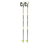 Leki - Bâtons de ski de randonnée - Mezza Train en Aluminium - Taille 125 cm - Jaune Jaune 125 cm