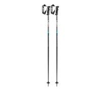 LEKI Bâtons de ski QNTM - Noir - Anthracite clair - Cyan - 110 cm