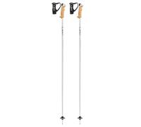 Leki - Bâtons de ski - Stella S Lady White Silver Gold en Aluminium - Taille 125 cm - Blanc Blanc 125 cm
