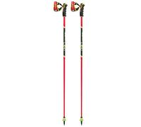 Leki - Bâtons de ski - Venom GS 3D en Aluminium - Taille 125 cm - Rouge Rouge 125 cm