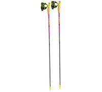 Leki - Bâtons de trail en carbone - Ultratrail FX One SL - Taille 125 cm - Rouge Rouge 125 cm