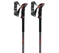 Leki Bâtons Makalu Noir, Gris foncé, Rouge (paire)