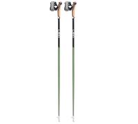 Leki Bâtons de marche nordique Flash Carbon Anthracite foncé/Blanc/Rouge vif 125 cm
