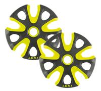 Leki Accessoire pour bâtons de randonnée Big Mountain Basket 95 mm Jaune/Noir