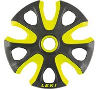 LEKI Big Mountain Basket Assiette de randonnée Jaune fluo/noir