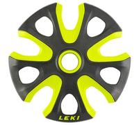 LEKI Big Mountain Basket Assiette de randonnée Jaune fluo/noir