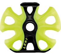 LEKI Big Mountain Binding Basket Assiette d'hiver Jaune Fluo/Noir