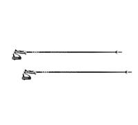 LEKI Bold Lite S Bâtons de Ski 65067431 Alpin Ski, Noir/Rouge - 110 - 135cm