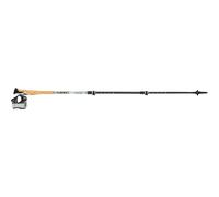 Leki – Bâtons de trail Cross Trail Carbon – Télescopiques carbone 100-135 cm – Blanc/Envy/Noir