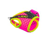 Leki - Dragonnes de rechange - Shark Frame Strap Mesh Rose/Jaune - Taille L Rose L