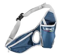 LEKI Drinkbelt Ceinture d'hydratation Bleu Canard Denim-Poppy Rouge/Bleu Nuit Taille Unique