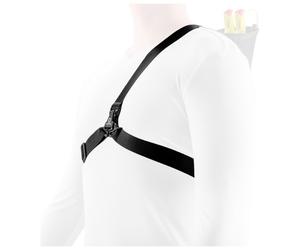 Leki - Elastic Belt Trail Running Quiver Vest - One Size - black