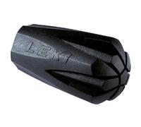 Leki Embout de marche Trekking Pad en caoutchouc Noir Lot de 2