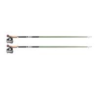 Leki - Flash Carbon - Bâtons de marche nordique - 100 cm - green metallic / black / neon yellow