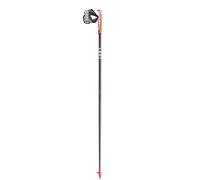 LEKI Flash Carbon - Longueur : 105 cm - Anthracite/Blanc/Rouge Fluo