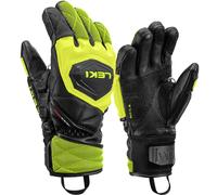 LEKI Gants de ski WCR Venom 3D Enfant Noir/Citron glacé Taille 5