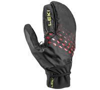 Leki - Gants de trail - Ultra Trail Storm Shark en Silicone - Taille 7 - Rouge Rouge 7