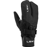 LEKI Gants Mixtes CC Thermo Shark Lobster (2+2) Noir 6,5