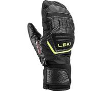LEKI Gants WCR Team 3D pour Enfant, Noir/Citron glacé, EU 5