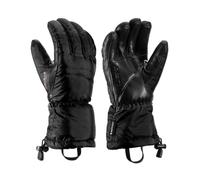 Leki Glace 3D Primaloft Gold Gants imperméables isolés pour Ski, Snowboard et Temps Froid, Noir, XS
