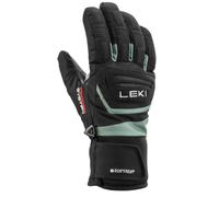 LEKI Griffin 3D Junior 2025 Gants Noir/Vert poussiéreux 5.0