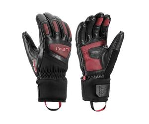 LEKI Griffin Pro 3D Gants pour Femme Noir/Rose Taille 8