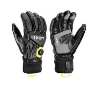 LEKI Griffin Tune 3D Boa Gants, Noir/Graphite/Citron glacé, Taille 8