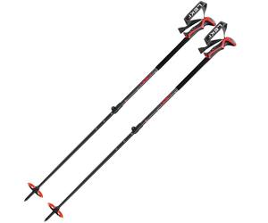 LEKI Haute Route 2 - Mixte - Noir / Rouge / Gris - taille Unique- modèle 2026