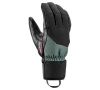 LEKI Hevon Thermo 3D Gants Alpin avec déclencheur 3D Noir/Vert poussiéreux Taille 9